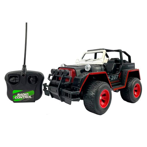 Camioneta Buggy a Radio Control con Luces Escala 1:12 Rojo