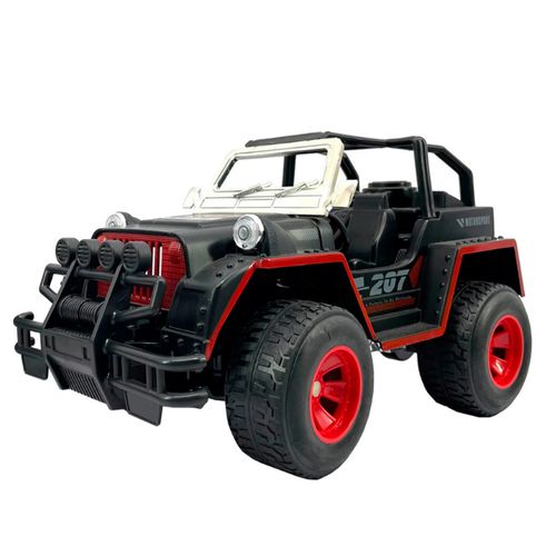 Camioneta Buggy a Radio Control con Luces Escala 1:12 Rojo