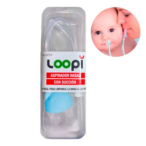 Aspirador Nasal Sacamoco para Bebés Celeste