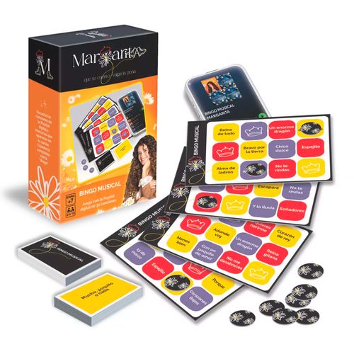 Juego de Mesa Bingo Musical Margarita
