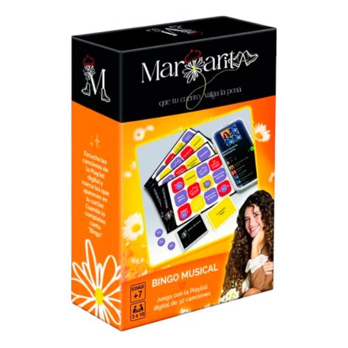 Juego de Mesa Bingo Musical Margarita