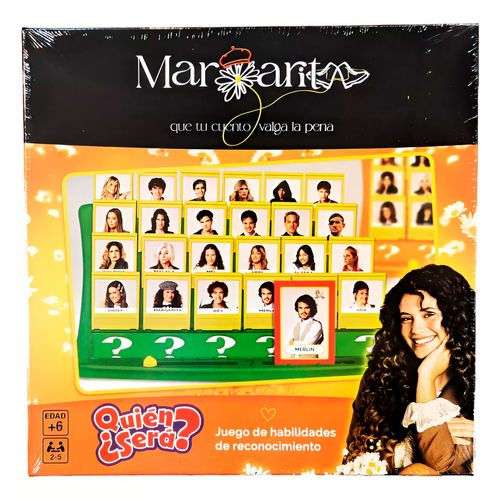 Juego de Mesa ¿Quién Será? Margarita con Tablero