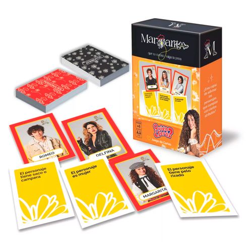 Juego de Mesa ¿Quién Será? Margarita con Cartas