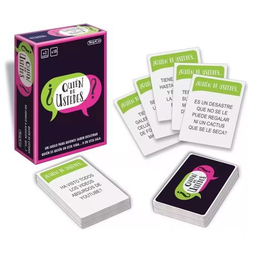 Juego de Cartas ¿Quién de Ustedes?