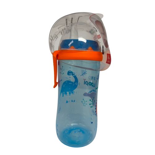 Vaso Loopi con Pico Duro 300ml Dinosaurios