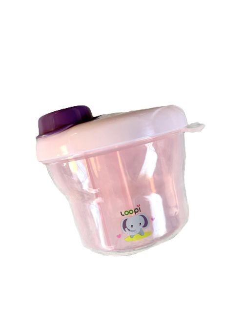 Dosificador De Leche En Polvo Dispenser Contenedor Loopi Rosa