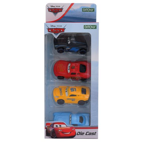 Set de 4 Autos De Cars Die Cast