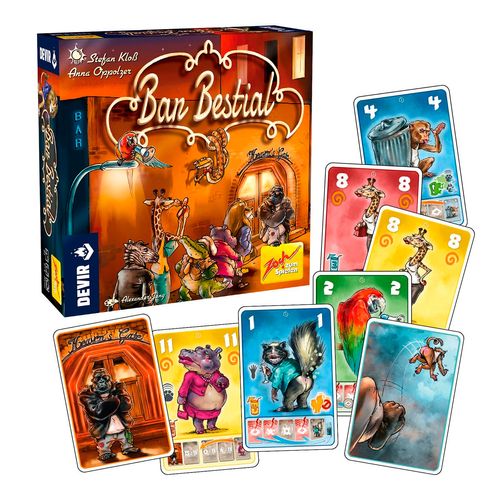 Juego de Mesa Cartas Bar Bestial