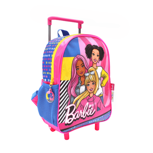 Mochila Barbie Carro 12 Pulgadas Amigas Azul