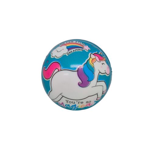 Pelota De Unicornio Goma Espuma Antiestres Juguete Turquesa