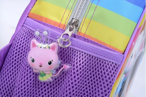 Lunchera Gabby Dollhouse Amigos Fucsia