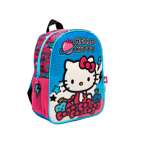Mochila Hello Kitty Espalda 12 Pulgadas Planet Celeste