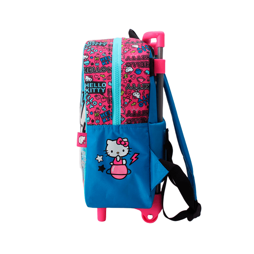 Mochila Hello Kitty Carro 12 Pulgadas Planet Celeste