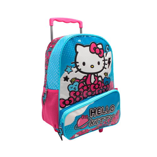 Mochila Hello Kitty Carro 16 Pulgadas Planet Celeste