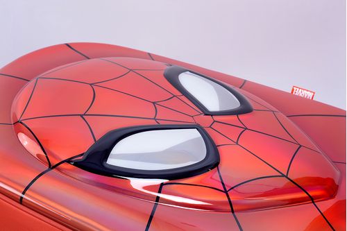 Mochila Spiderman Carro 16 Pulgadas Máscara
