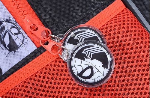 Mochila Spiderman Carro 16 Pulgadas Venom Negro
