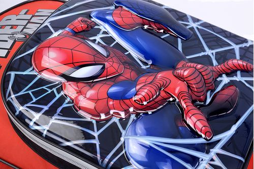 Mochila Spiderman Espalda 18 Pulgadas Rescue Line Roja