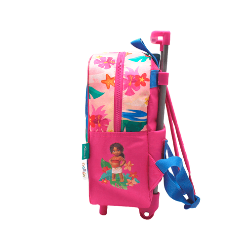 Mochila Moana Carro 12 Pulgadas Hawaii Rosa