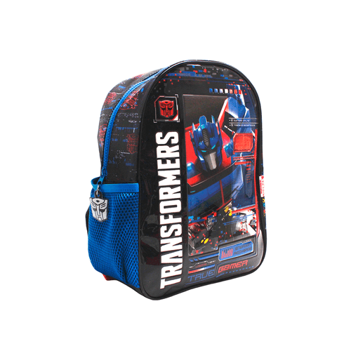 Mochila Transformers Espalda 12 Pulgadas Optimus Prime Gamer