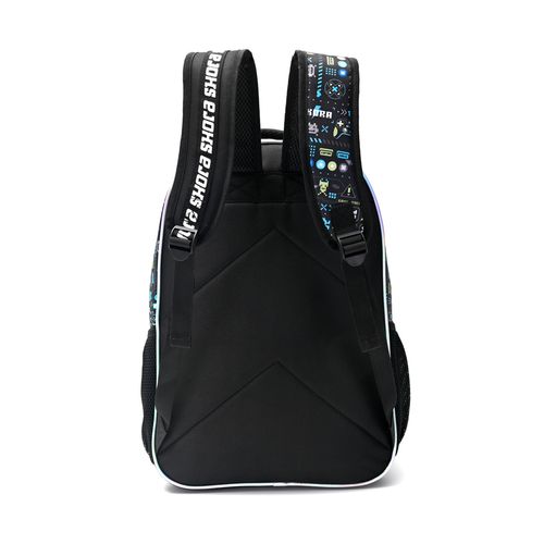 Mochila Espalda Gamer Skora Game Over De 18 Pulgadas Con Llavero