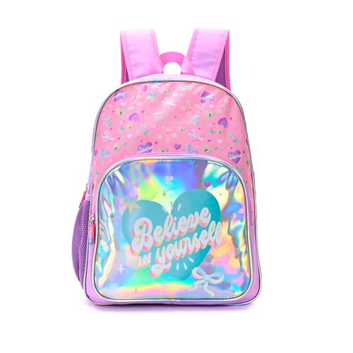 Mochila Espalda Skora Alma Belive Yourself De 16 Pulgadas Con Llavero