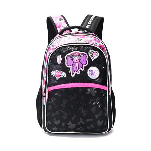 Mochila Espalda Skora Gothic Cute De 18 Pulgadas Con Llavero
