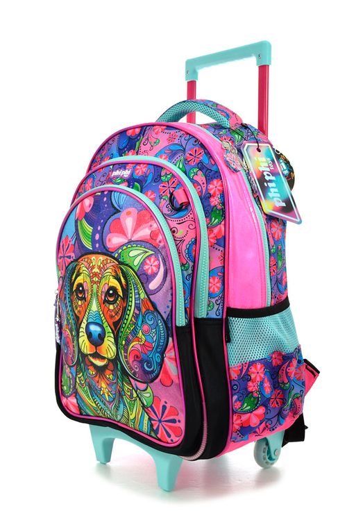 Mochila de Carro Mandala Perro 18 Pulgadas