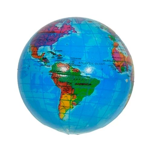 Pelota Antiestres Soft Mapamundi
