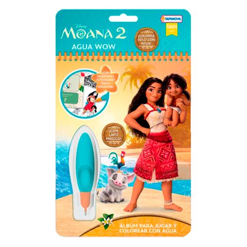 Agua Wow! Libro de Actividades Moana