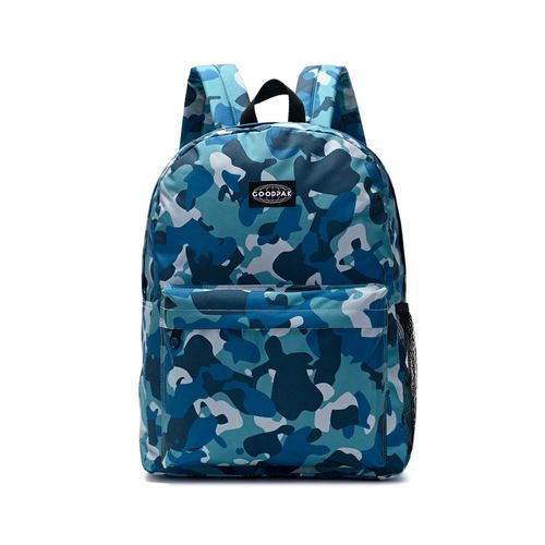 Mochila Urbana Escolar Goopack Print Camuflado 17 Pulgadas