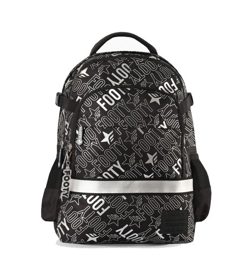 Mochila Espalda 18 Pulgadas Footy Negra