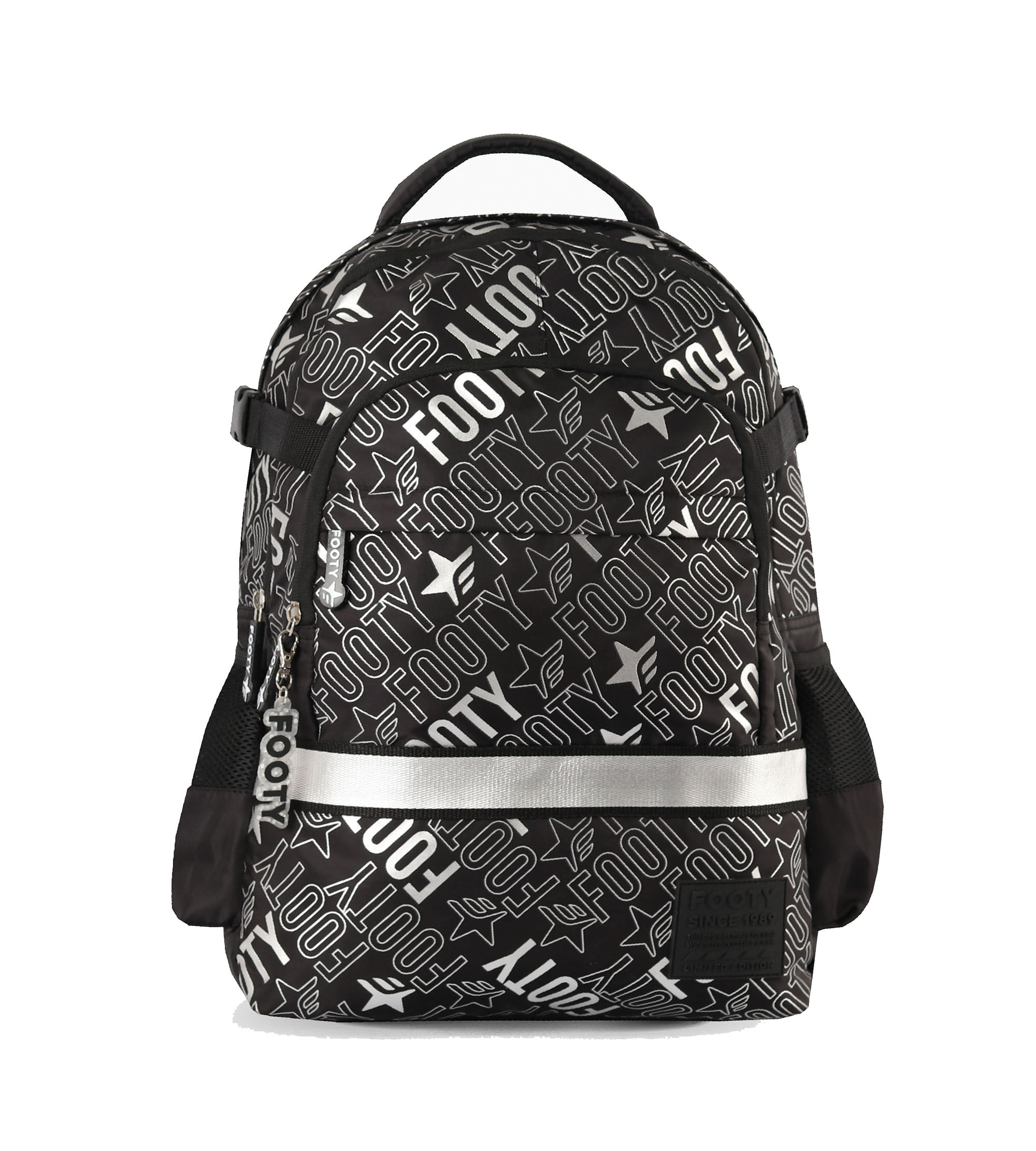 Mochila Espalda 18 Pulgadas Footy Negra El Mundo del Juguete - Main Image