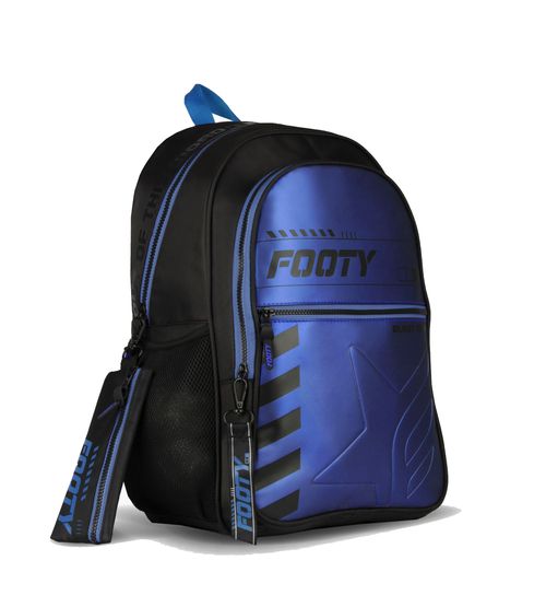 Mochila Espalda 18 Pulgadas Footy Estrella Blast Off Azul