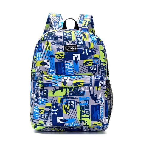Mochila Espalda Goodpak Print Fútbol de 17 Pulgadas