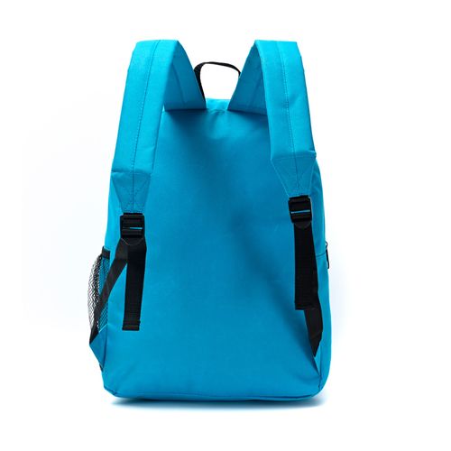 Mochila Espalda Goodpak Turquesa Con Cierre Lila De 17 Pulgadas