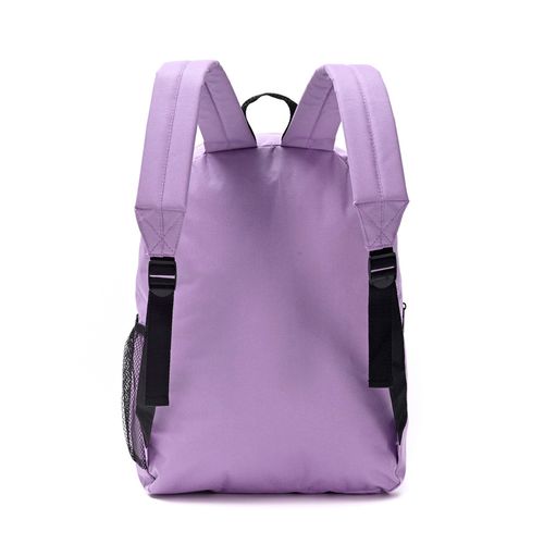 Mochila Espalda Goodpak Lila Con Cierre Salmon De 17 Pulgadas