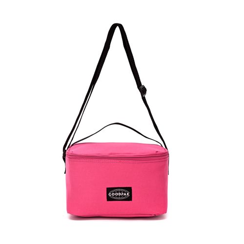 Lunchera Goodpak Fucsia Térmica Con Correa Ajustable