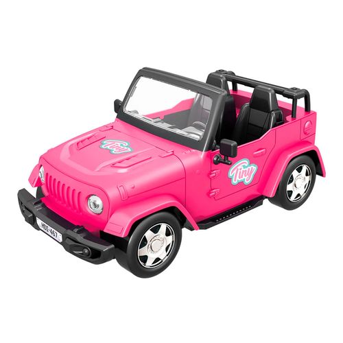 Muñeca Tiny Fantasy y su Jeep Vestido Negro California