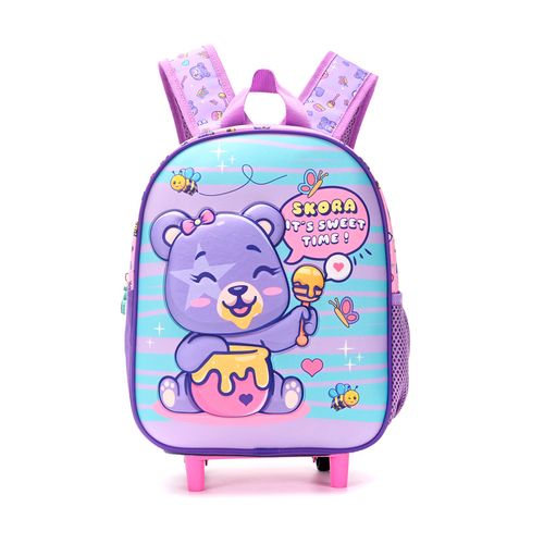 Mochila Carrito Skora Petit Bear De 12 Pulgadas