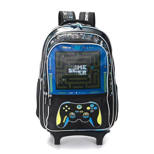 Mochila Carrito Gamer Over De 18 Pulgadas Con Llavero