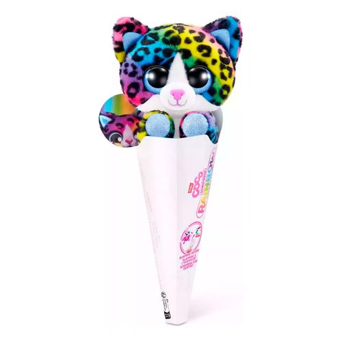 Cono con Peluche Coco Surprise Rainbow Dotty