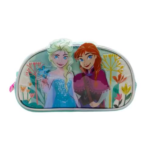 Cartuchera Escolar De Dos Cierres Frozen Disney De Anna Y Elsa