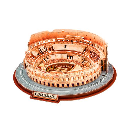 Rompecabezas 3D Coliseo Romano A Escala Cubicfun 163 Piezas