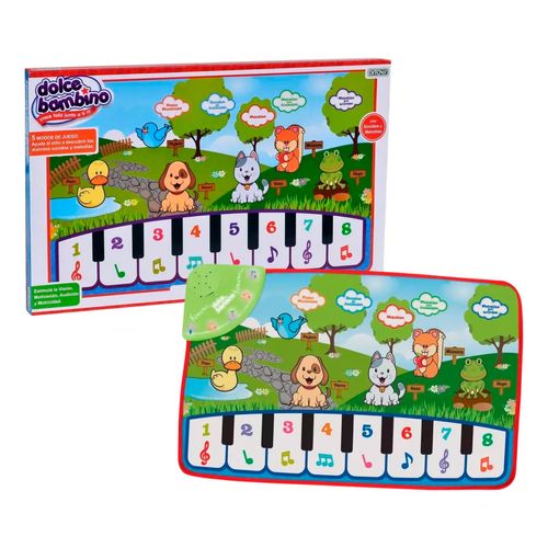 Alfombra Musical Teclado Infantil Piano Didáctico Dolce Bambino