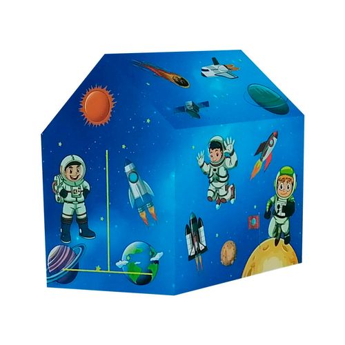 Carpa Casita Infantil Plegable de Astronautas Espaciales Fácil de Armar