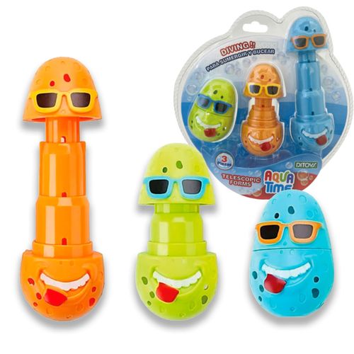 Aqua Time Telescopic Forms x3 Figuras Extensibles de Buceo