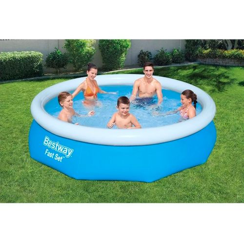 Pileta Inflable Redonda Bestway Fast Set 3800 Litros 3.05M x 0.76M