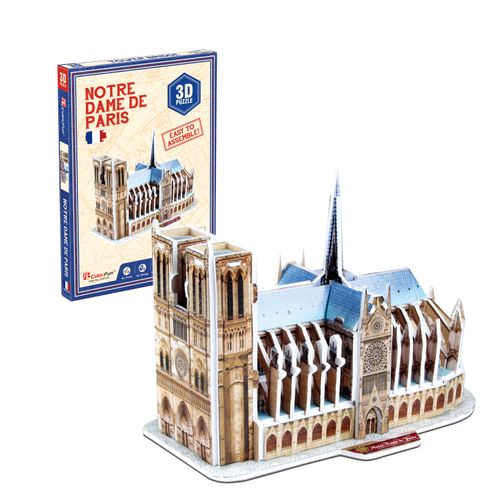 Cubic Fun Rompecabeza 3D Notre Dame París 39 Piezas