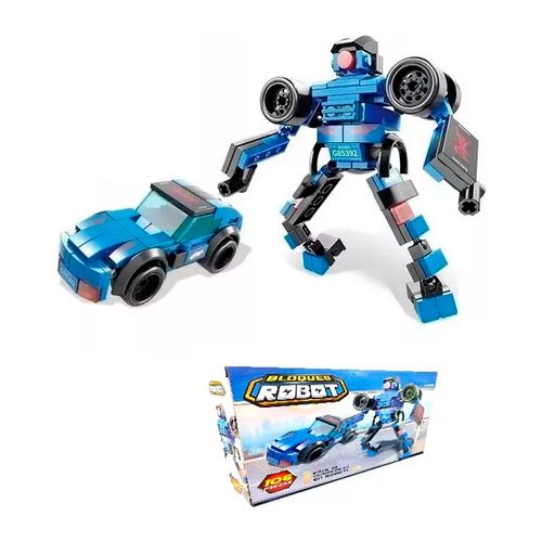 Bloques Para Armar Robot Transformable 106 Piezas