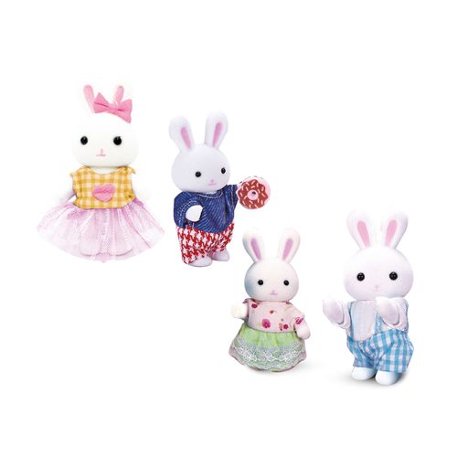 Bunny Boutique Family Set Familia Conejo